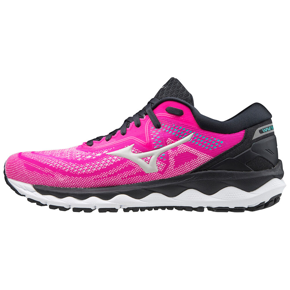 Zapatillas Running Mizuno Wave Sky 4 Mujer Rosas España DMYJ-29735